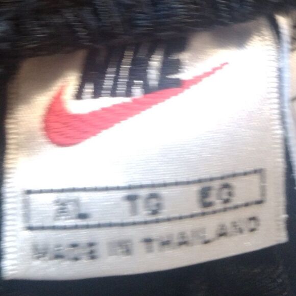 Vintage 90s Nike Sweat Pants Dazzle Shimmer Full Snap - Picture 4 of 7